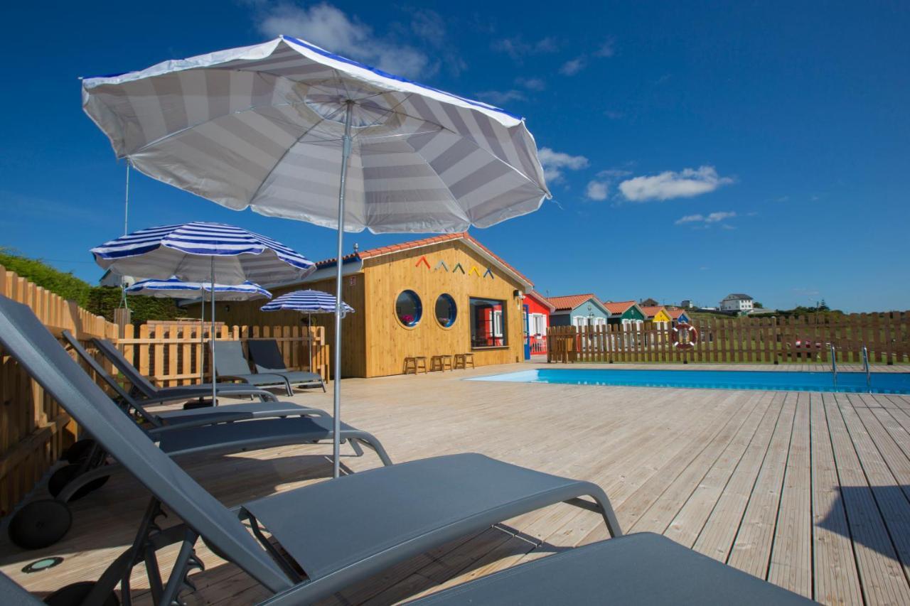 Cabanas De Vendaval Malpica Eksteriør bilde