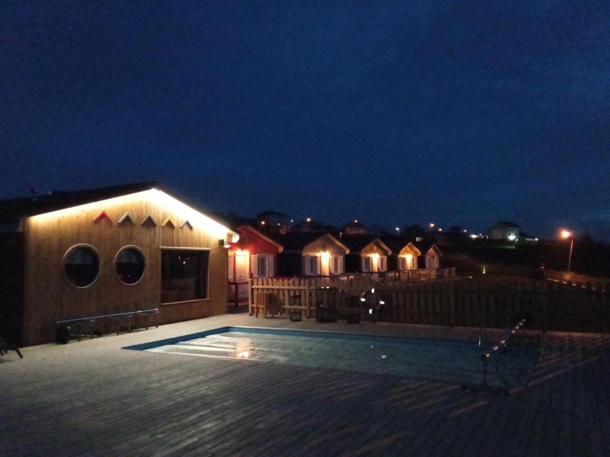 Cabanas De Vendaval Malpica Eksteriør bilde